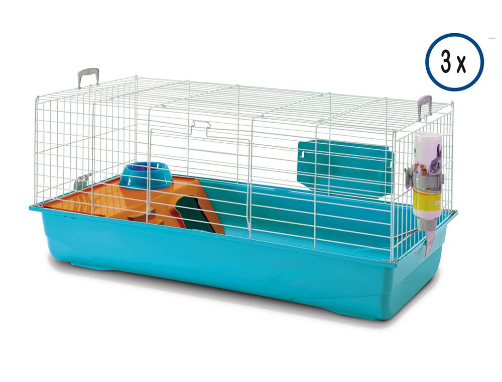 Cusca pentru rozatoare 'NERO 3 DE LUXE' BLUE SET 3 PCS.;
