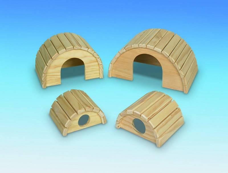 CASA DIN LEMN PENTRU ROZĂTOARE 'NURDA', 14,9 X 13 X 7,5 CM