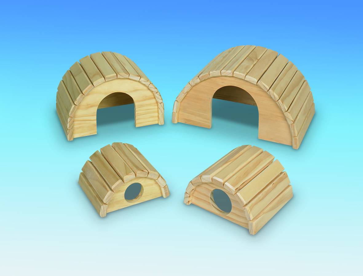 CASA DIN LEMN PENTRU ROZĂTOARE 'NURDA', 31,3 X 20 X 15,6 CM