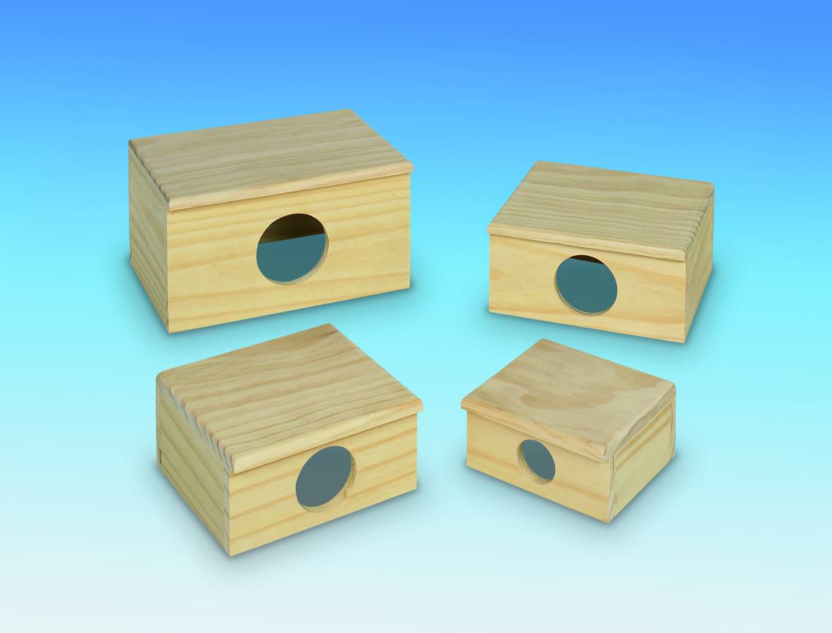 CASA DIN LEMN PENTRU ROZĂTOARE 'FLADA', 18,8 X 17,5 X 9,3 CM