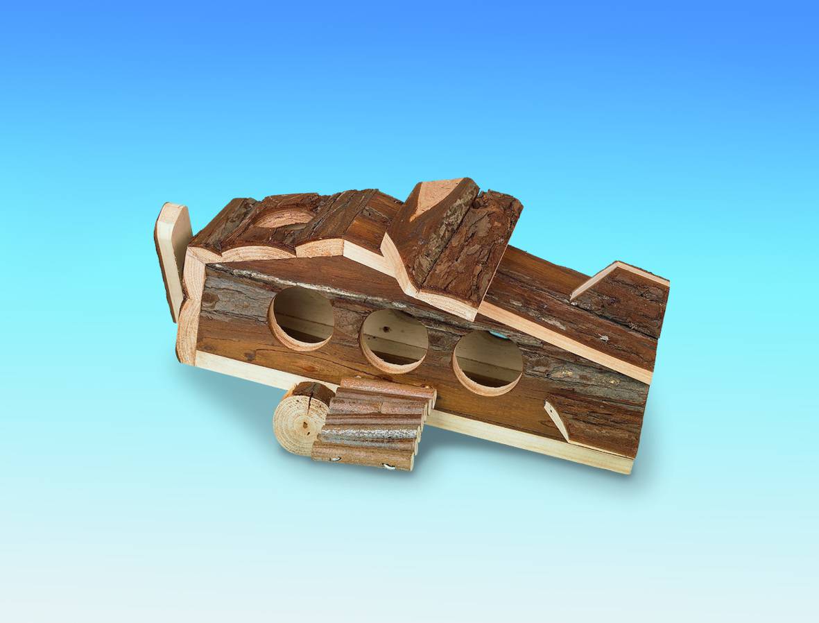 AVION DIN PĂDURE, 30 X 17 X 14 CM pentru rozătoare