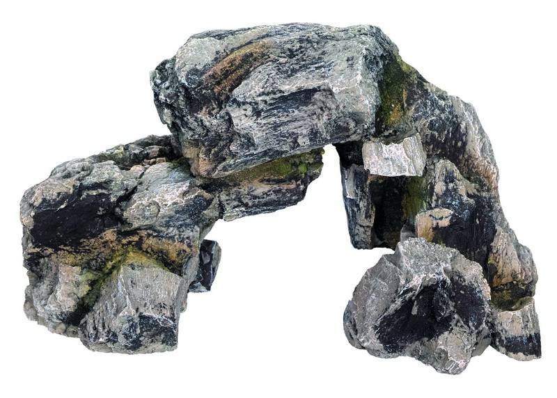 Ornament pentru acvariu | ROCK | L23 X W11,5 X H13 CM