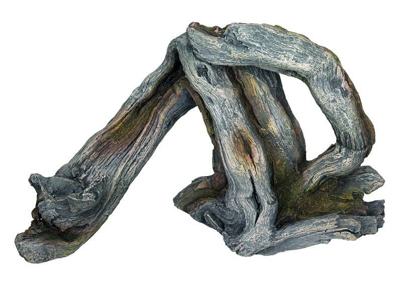 Ornament pentru acvariu | 'WOOD' | L22,1 X W9,6 X H13,2 CM