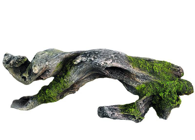 Ornament pentru acvariu | 'WOOD' | L20 X W7,7 X H7,7 CM