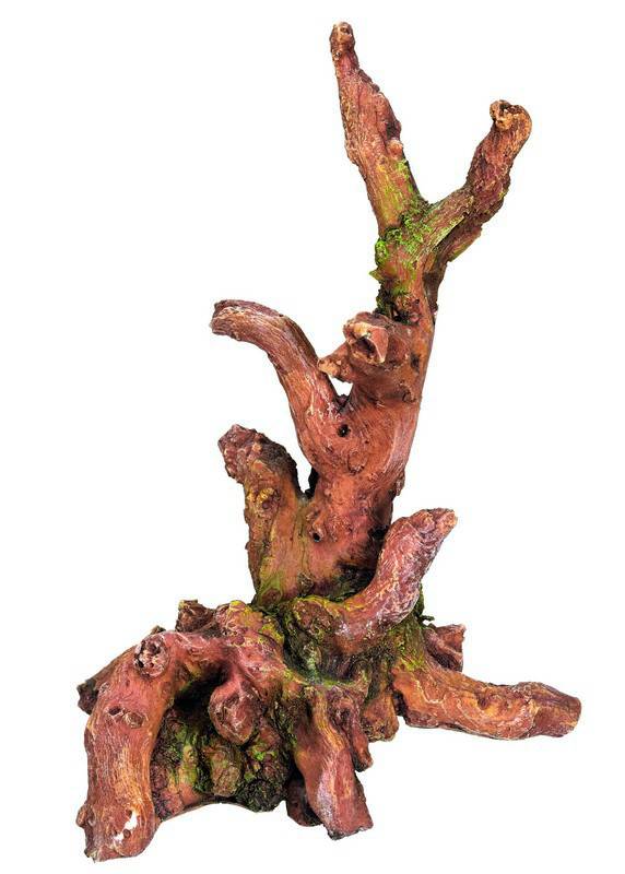 Ornament pentru acvariu | 'WOOD' | L7,8 X W10,5 X H11,5 CM