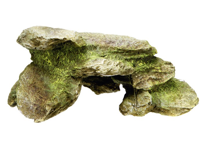 Ornament pentru acvariu | 'STONE CAVE' | L15,5 X W10,5 X H7 CM