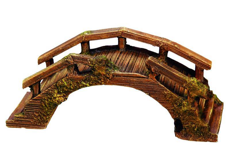 Ornament pentru acvariu | BRIDGE | L15 X W6,5 X H6 CM
