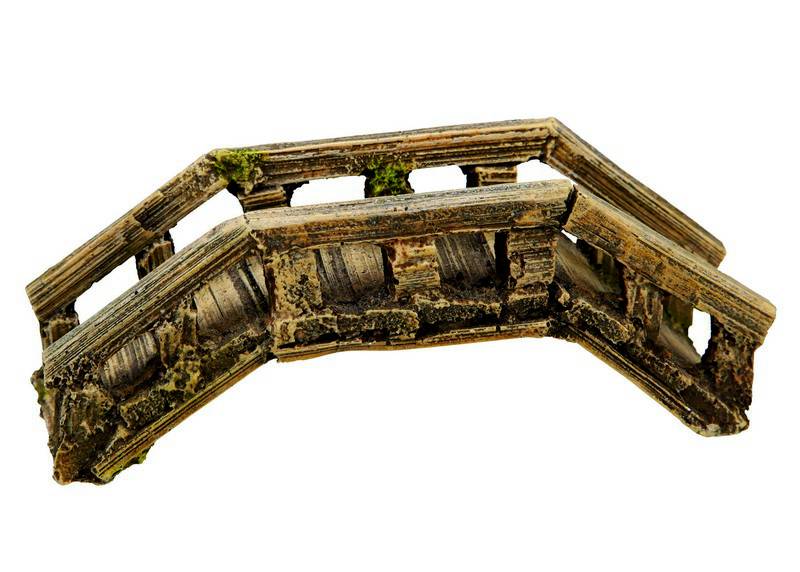 Ornament pentru acvariu | BRIDGE | L11,5 X W4,5 X H4,5 CM