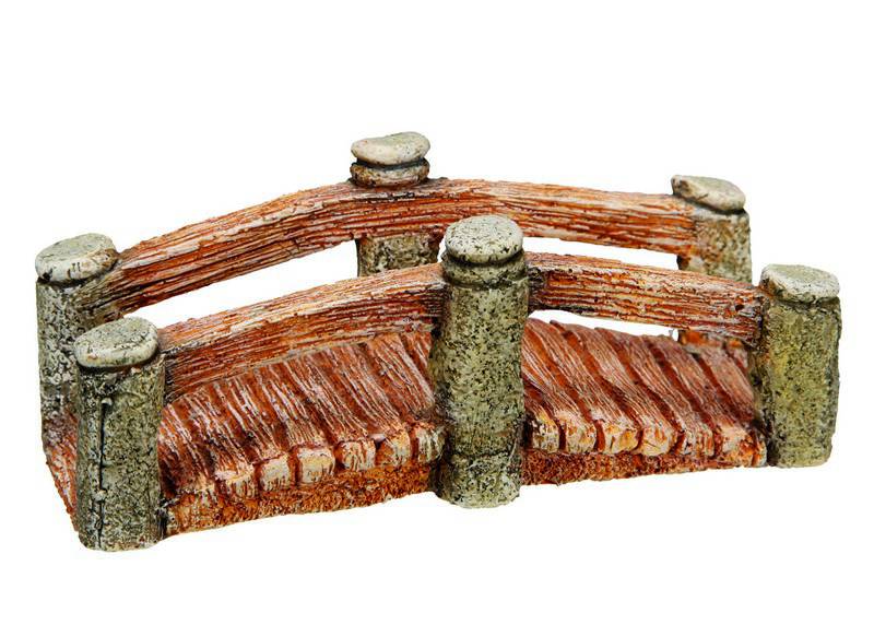 Ornament pentru acvariu | BRIDGE | L12,5 X W5,5 X H5 CM