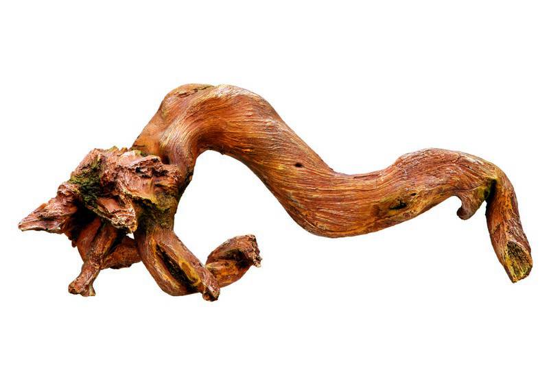 Ornament pentru acvariu | 'WOOD' | L 35 X W14 X H14 CM