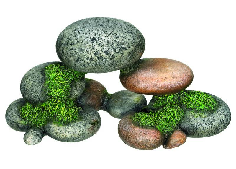 Ornament pentru acvariu | 'STONES' | L25 X W13 X H12,5 CM