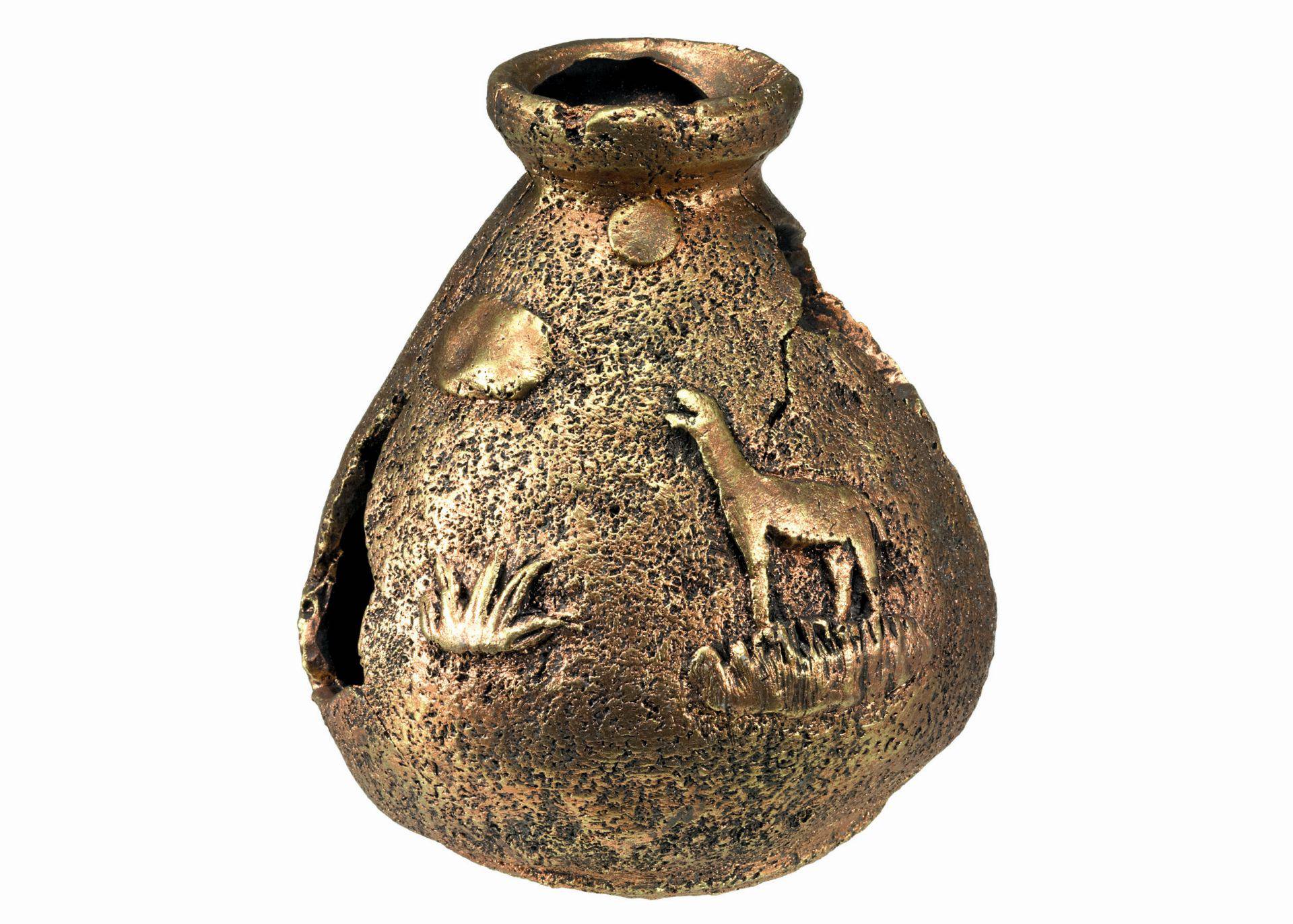 Ornament pentru acvariu | 'POT' | L11 X W11 X H12 CM