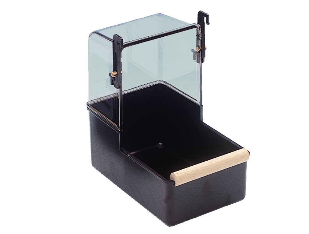 Baie pentru păsări, maro L X l X H: 22,5 X 14,5 X 23,0 CM