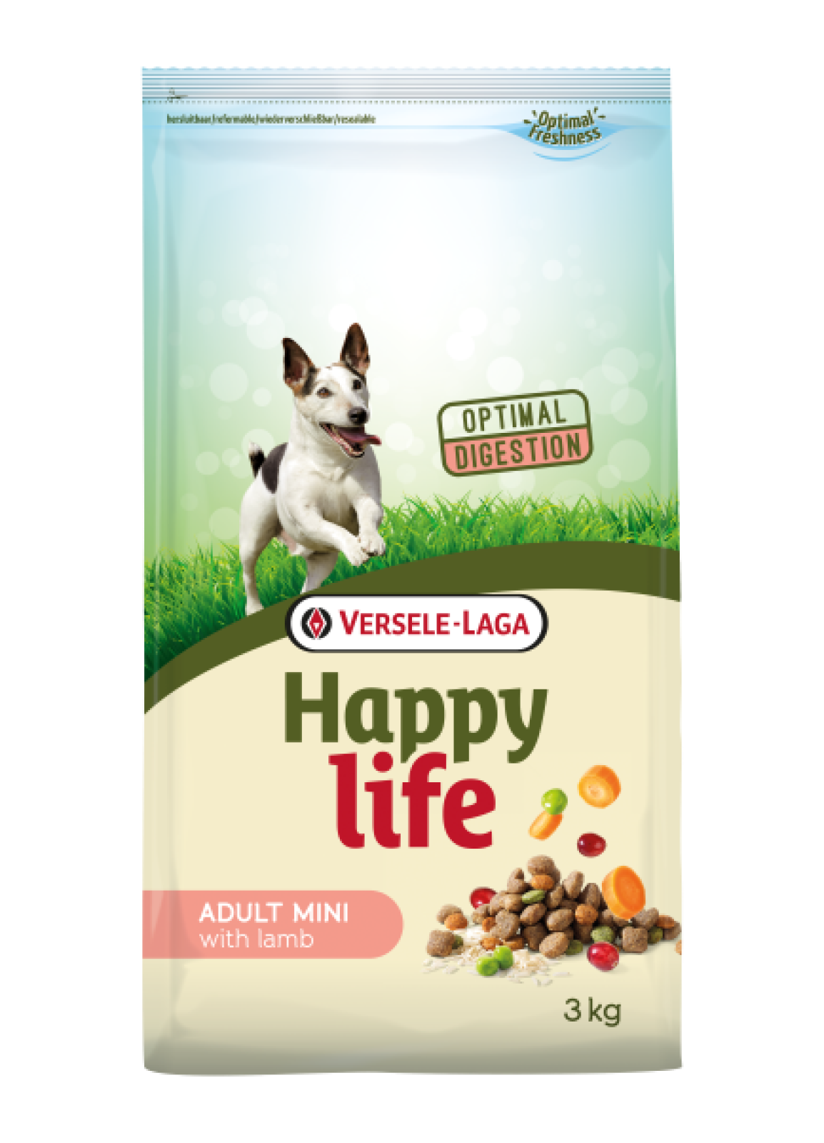 VL Happy Life Adult Mini Miel 3 kg pentru câini
