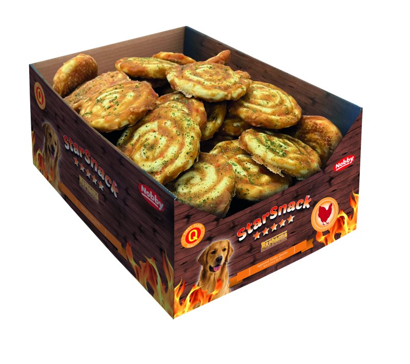 StarSnack Barbecue Pui Melc | display ca. 5.7 kg, | 10 cm, 95 g, 60 buc.