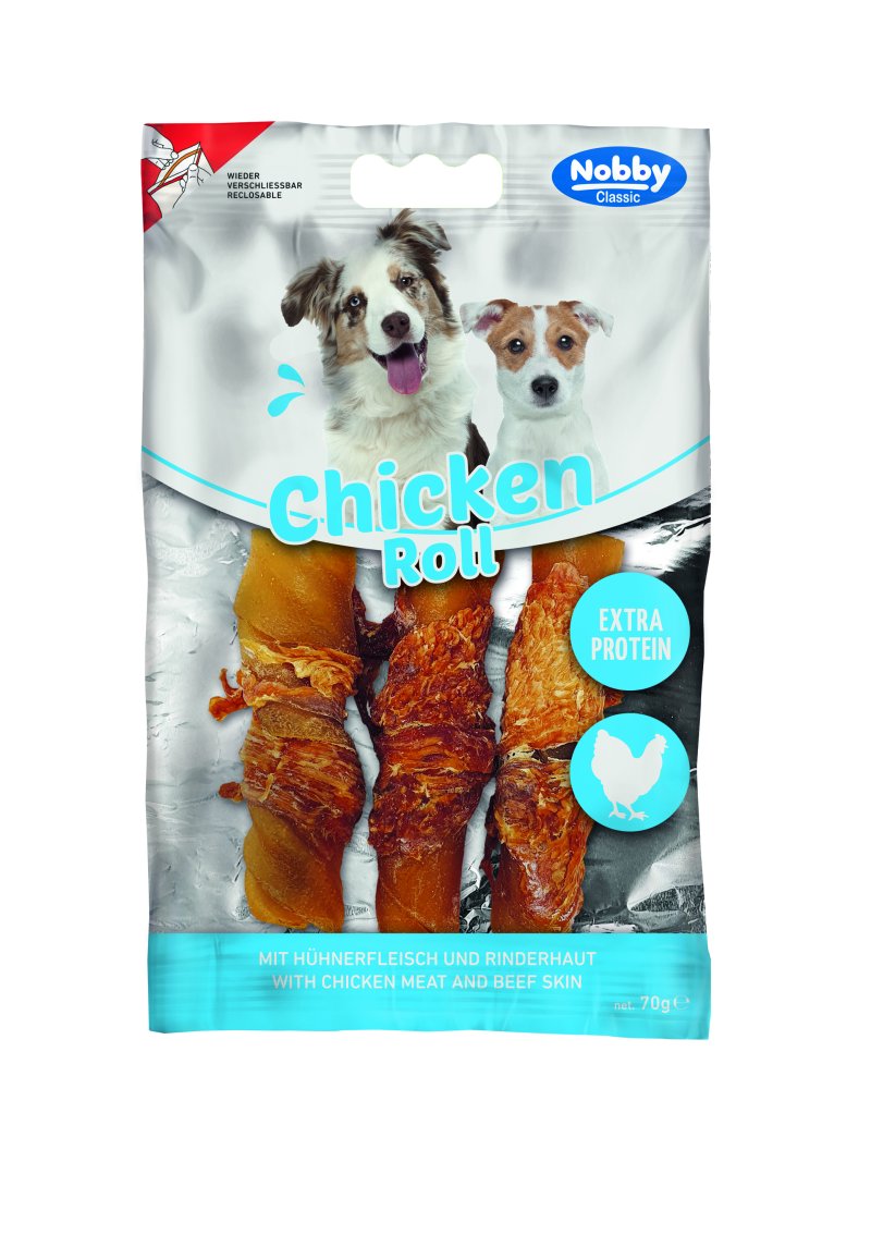 StarSnack CLASSIC Ruladă cu pui la grătar | ca. 70 g