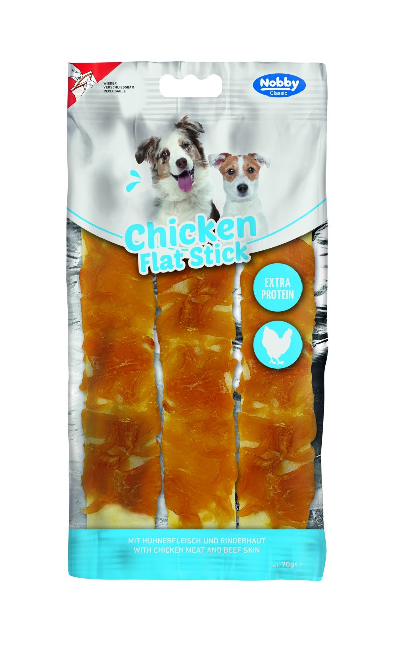 StarSnack CLASSIC Băț plat cu pui la grătar | ca. 70 g