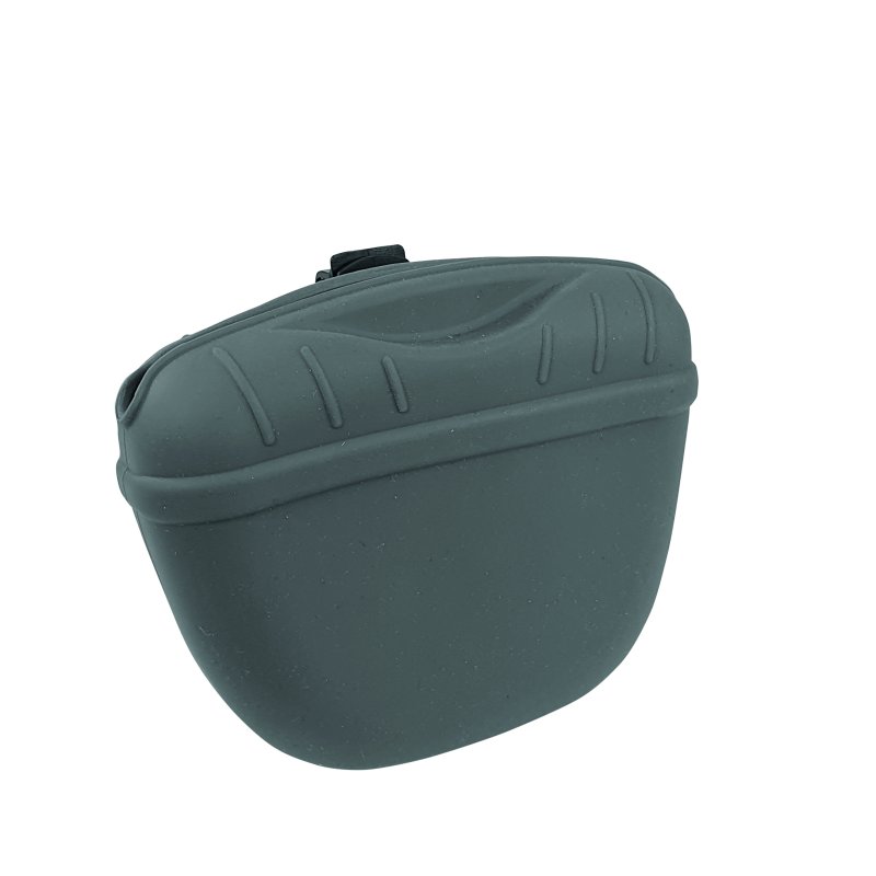 Punga pentru recompense 'RIO' pentru caini | din silicon | 12,5 x 4 x 10,5 cm | gri