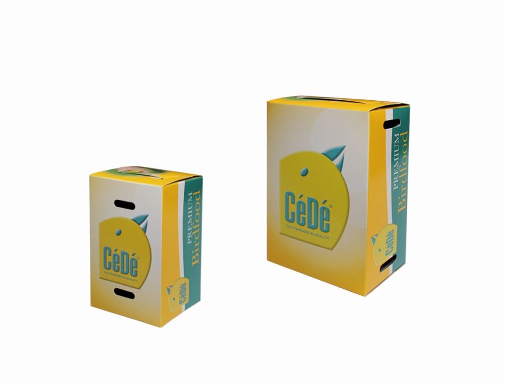 Cutie de transport pentru păsări din carton mic