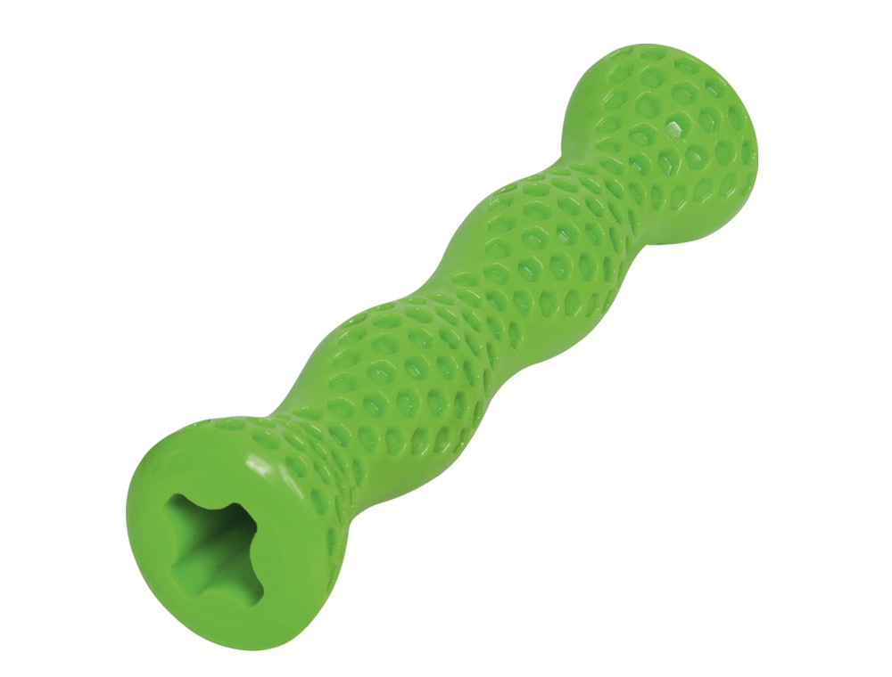 Baston TPR 'WAVE',VERDE 25,5 CM pentru păsări