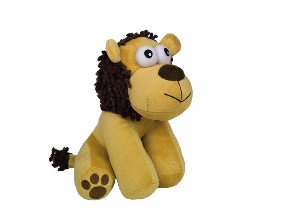Jucarie pentru câini | Jucarie din plus 'LION' | cu sunet | 18 CM