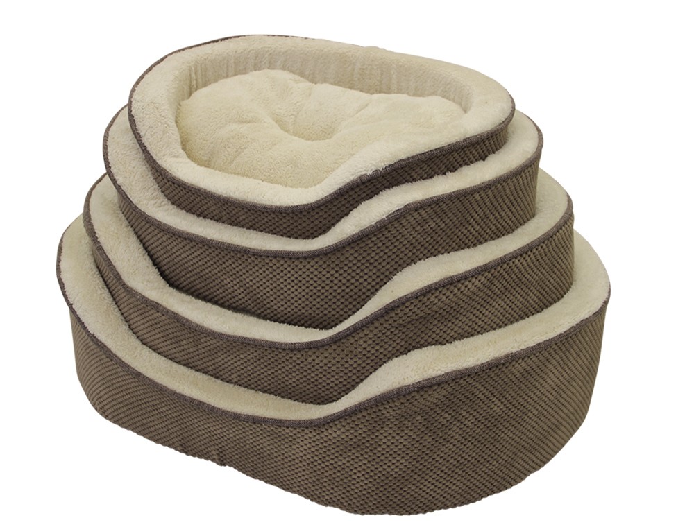 Pat COMFORT OVAL Classic 'ANZA' | maro deschis | Set 4 buc. | 52+62+72+82 cm