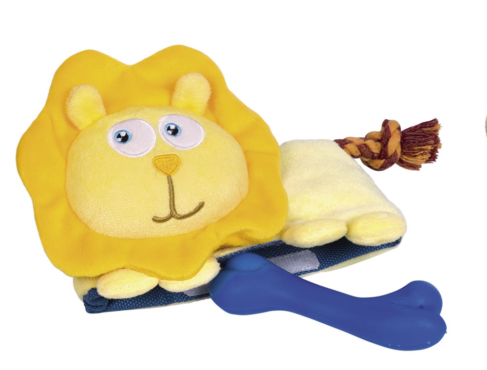 Jucărie pentru câini 'Leu din plus 3 în 1' | 23 cm