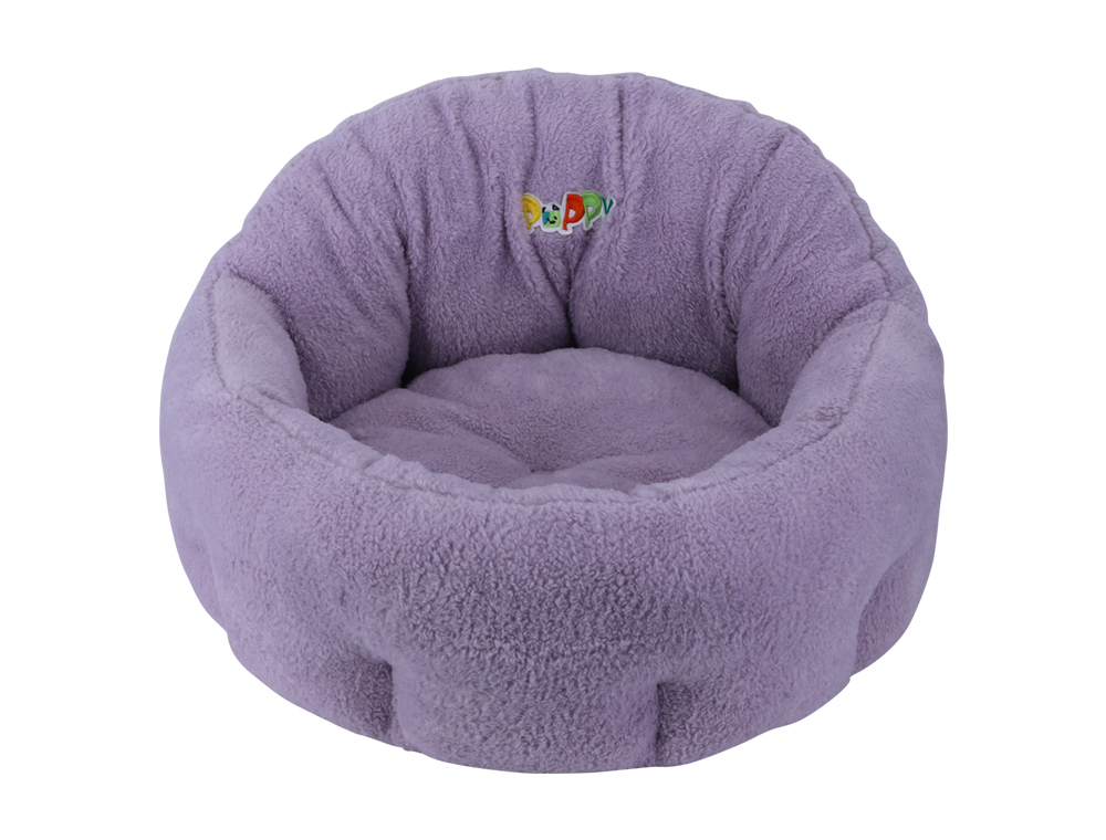 Patut oval Comfort 'PUPPY' | l x l x h: 50 x 45 x 32 cm | liliac