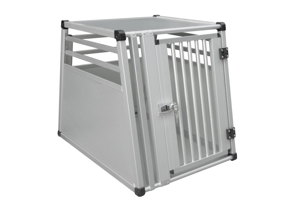 Cusca din aluminiu pentru caini | L X l X H: 55 X 75 X 62 CM