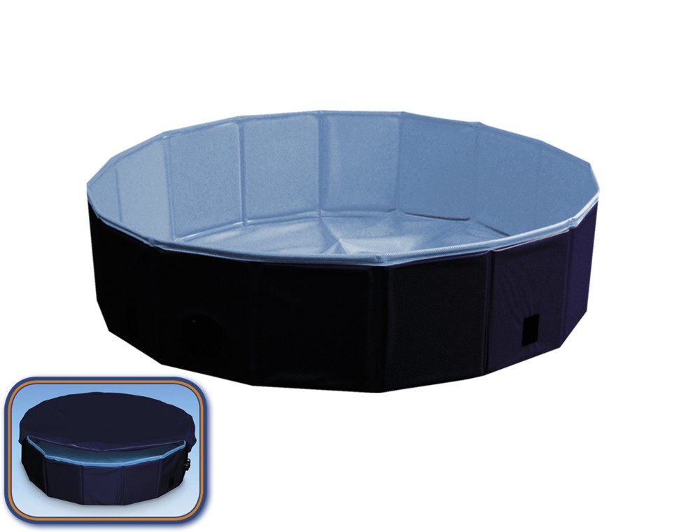 Piscina pentru câini | cu capac | Ø 80 X 20 CM