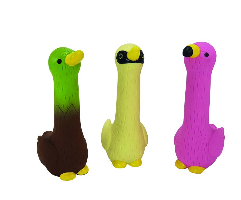 Set animale din latex pentru câini | Set 3 buc. | 15 cm | culori asortate