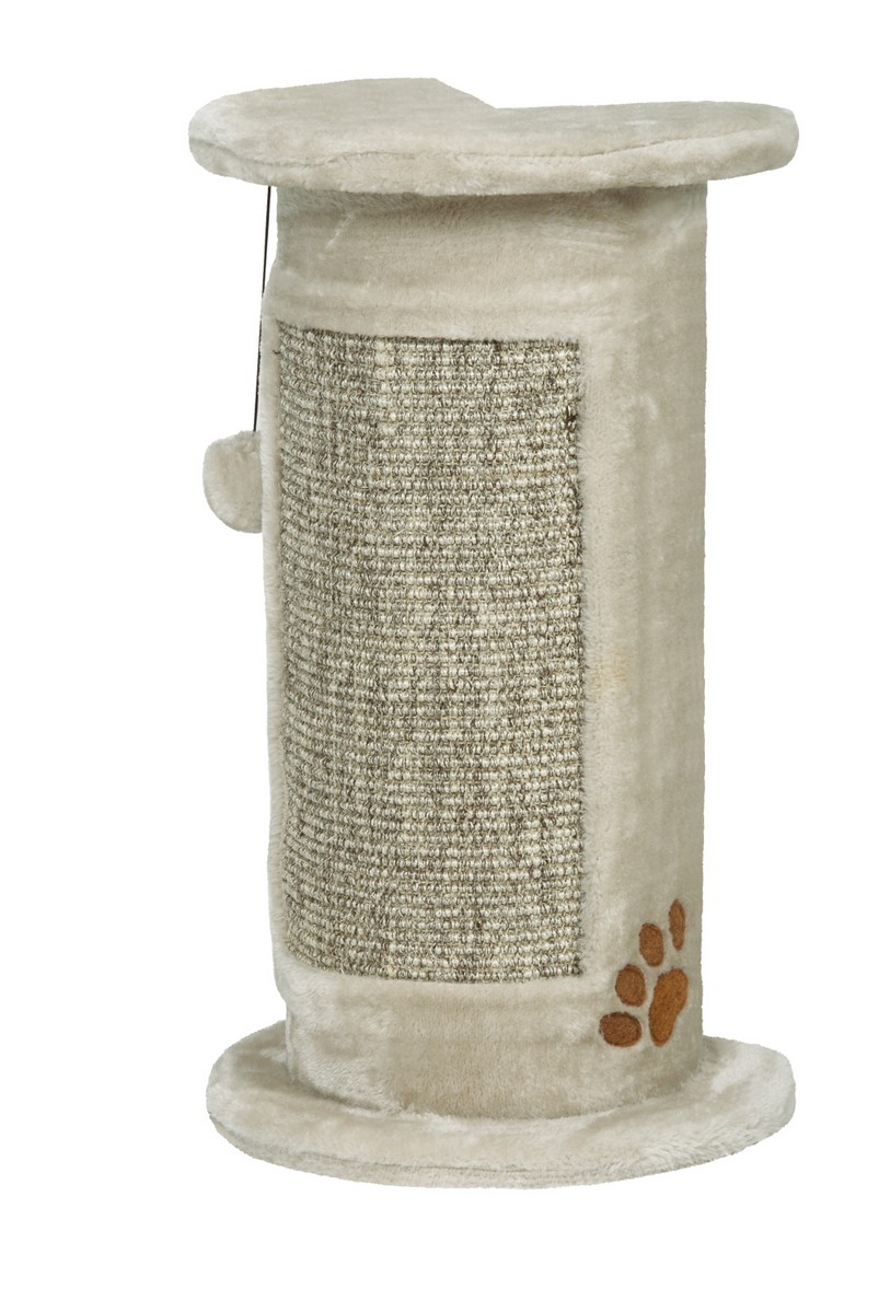 Ansamblu de joacă pentru pisici | Ansamblu de joacă pentru colțuri 'ECKI' | gri | Ø 32 X 54 CM