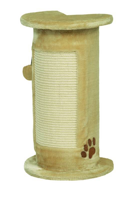 Ansamblu de joacă pentru pisici | Ansamblu de joacă pentru colțuri 'ECKI' | bej | Ø 32 X 54 CM