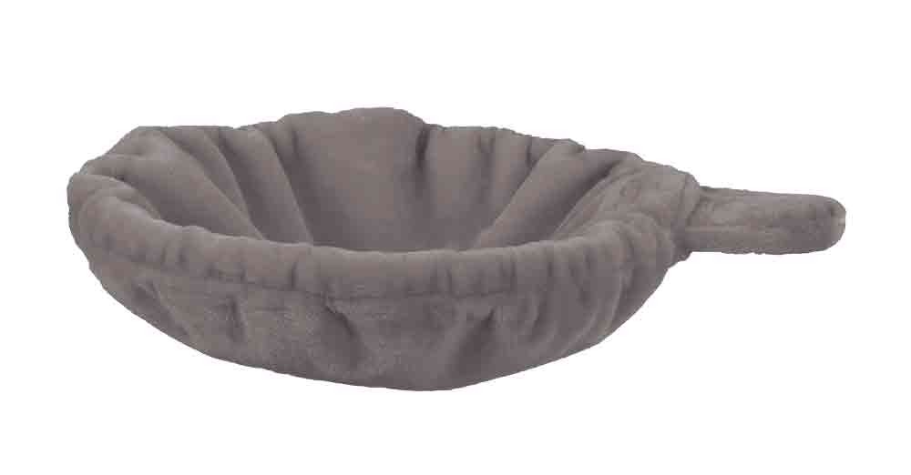 STARSYSTEM HOLLOW ROUND 'DE LUXE' METAL RING, WARM GREY ?45