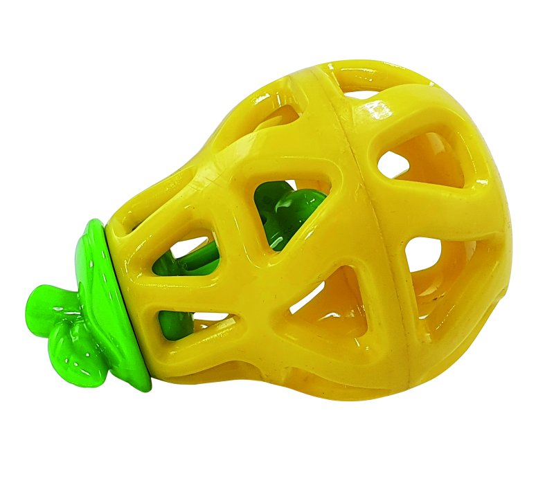 Gustare din TPR pentru câini | Para | 13 cm | galben