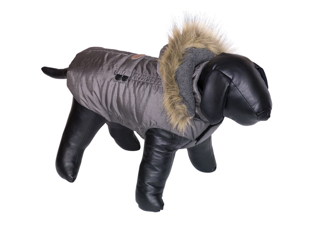 Haină pentru câini 'LIAM' | gri | 29 cm