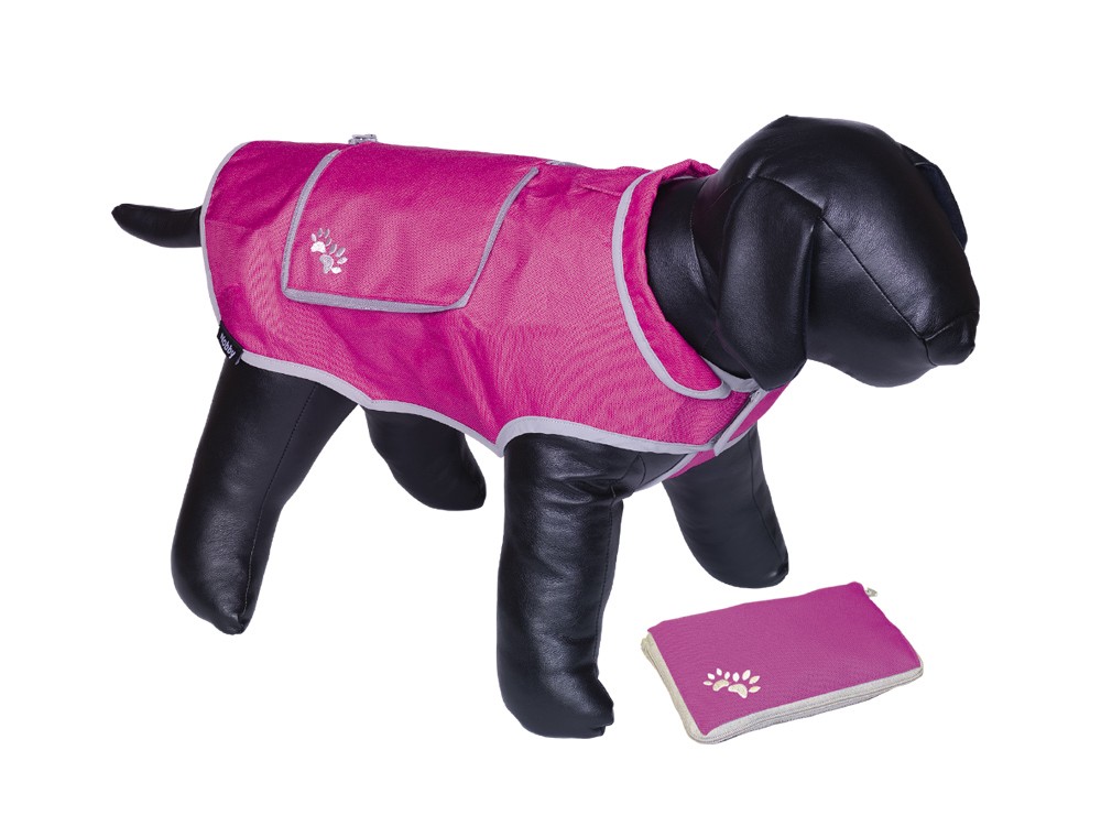 Haină pentru câini 'BANAT' | pink | 48 cm