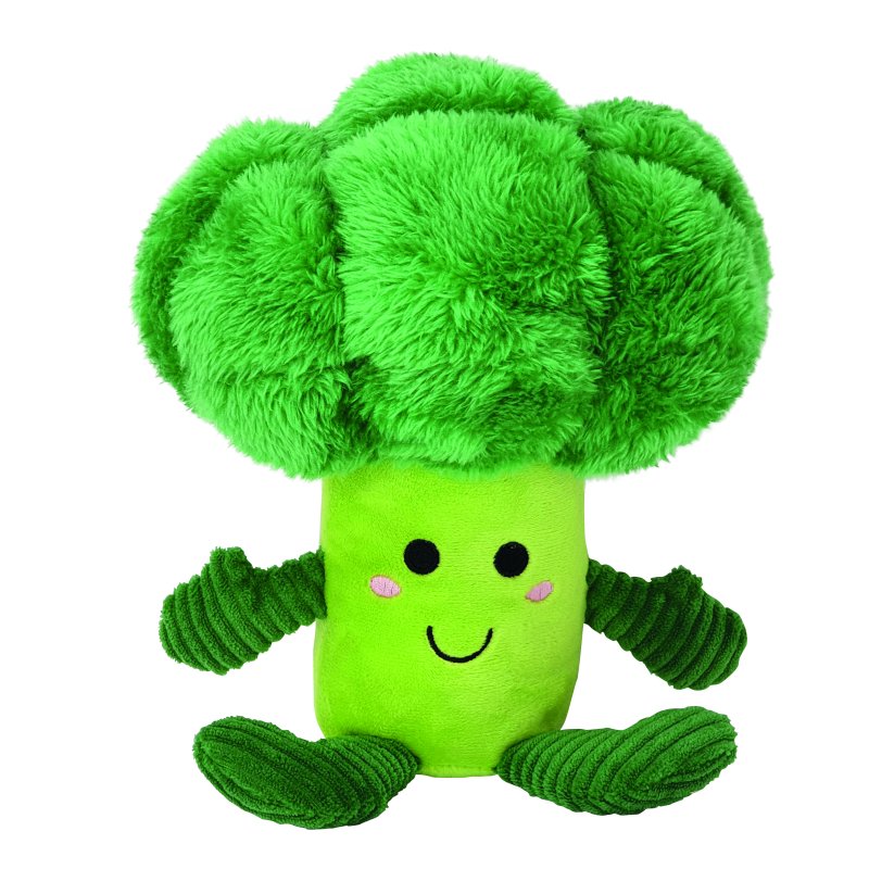 Jucărie din plus pentru câini | Broccoli | 25 cm