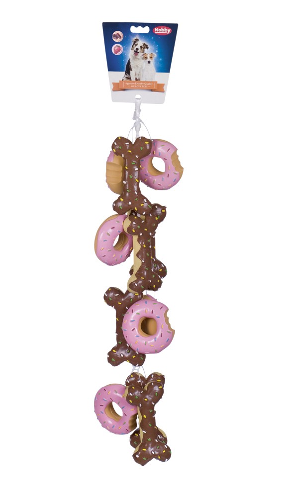 Jucărie din latex pentru câini | Dessert | Set 12 buc. | 10 + 17 cm