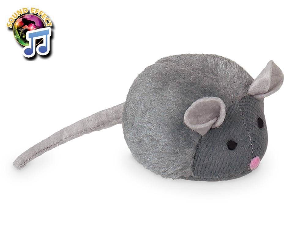 ȘOBOLAN PLUSH CU VOCE, 15 CM