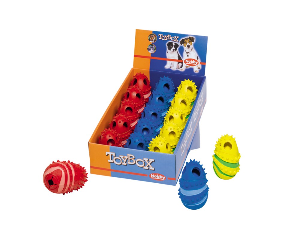 MINGI DIN CAUCIUC OVALE, DISPLAY 15 PCS.; 10 CM