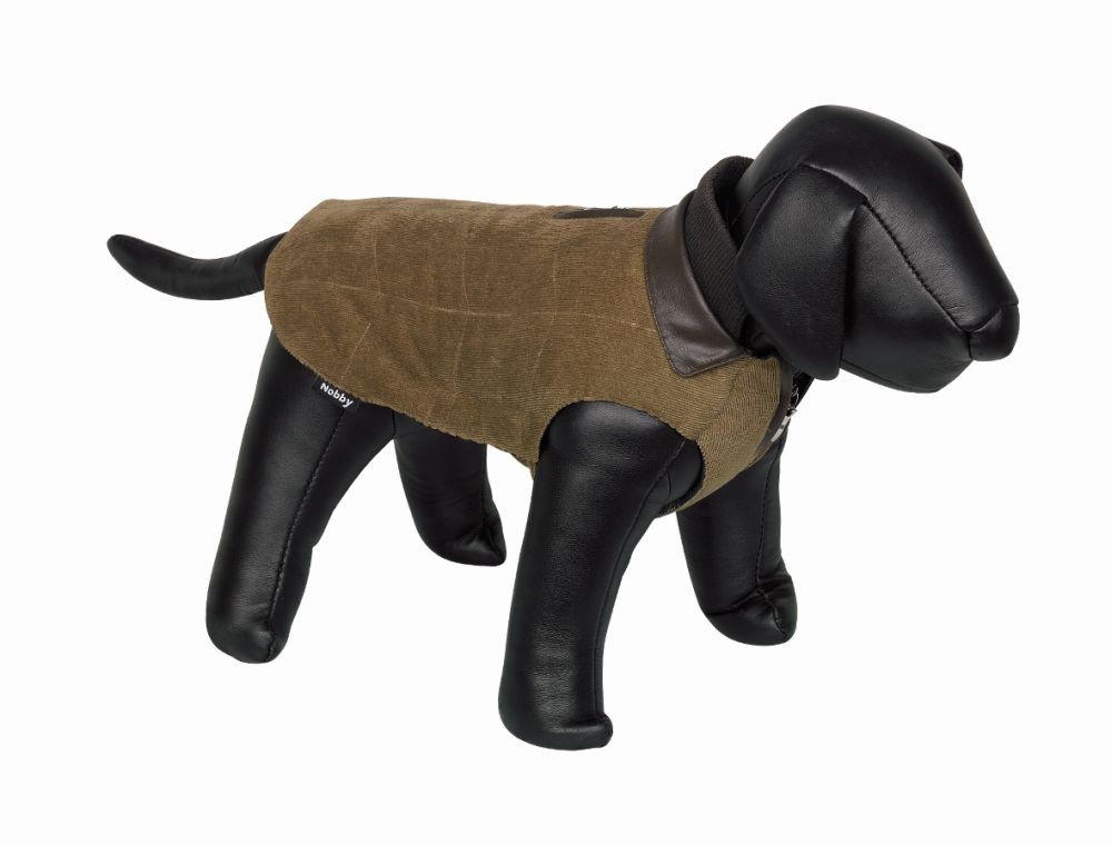 Haină pentru câini 'CORDURO' | COFFEE | 29 CM