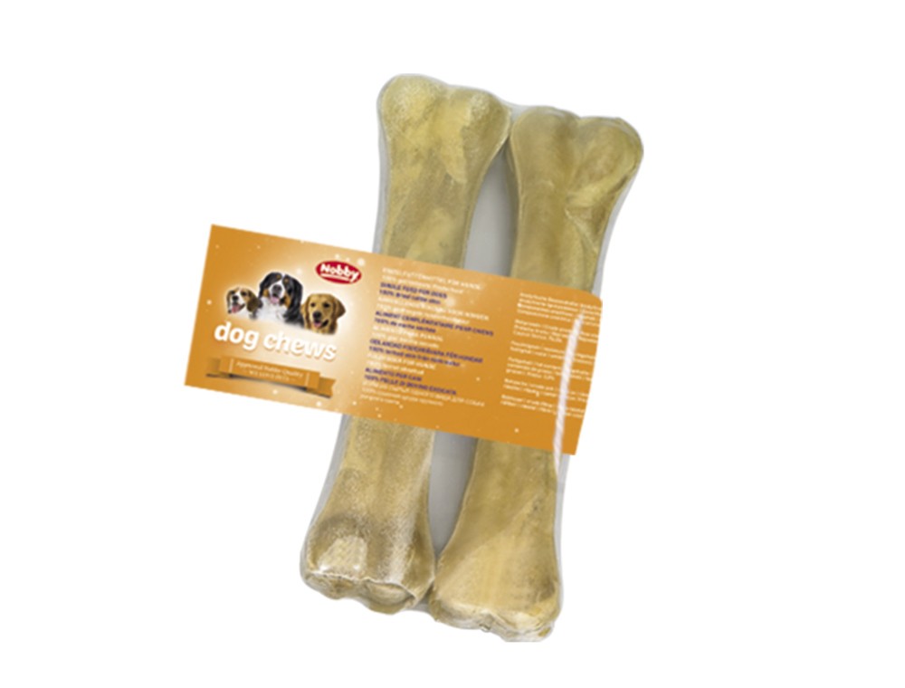 OSICE RAWHIDE PRESATE, 2 BUC; 21,5 CM; 170 G