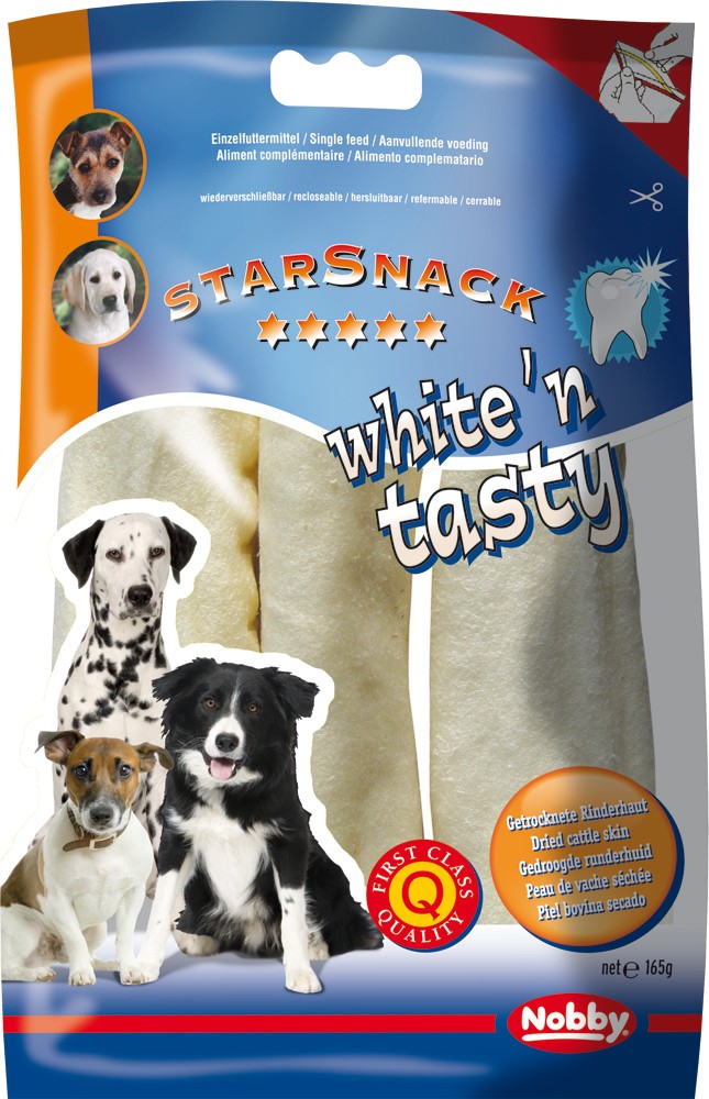 RULOURI WHITE?N TASTY, 15 CM, 165 G, 3 PCS