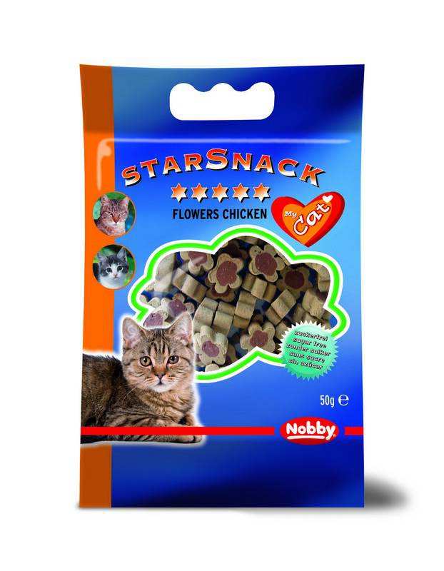 STARSNACK 'FLOWERS CHICKEN', 50 G pentru caini