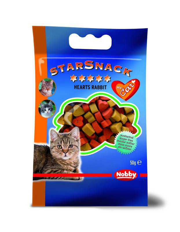 STARSNACK 'HEARTS RABBIT', 50 G pentru caini