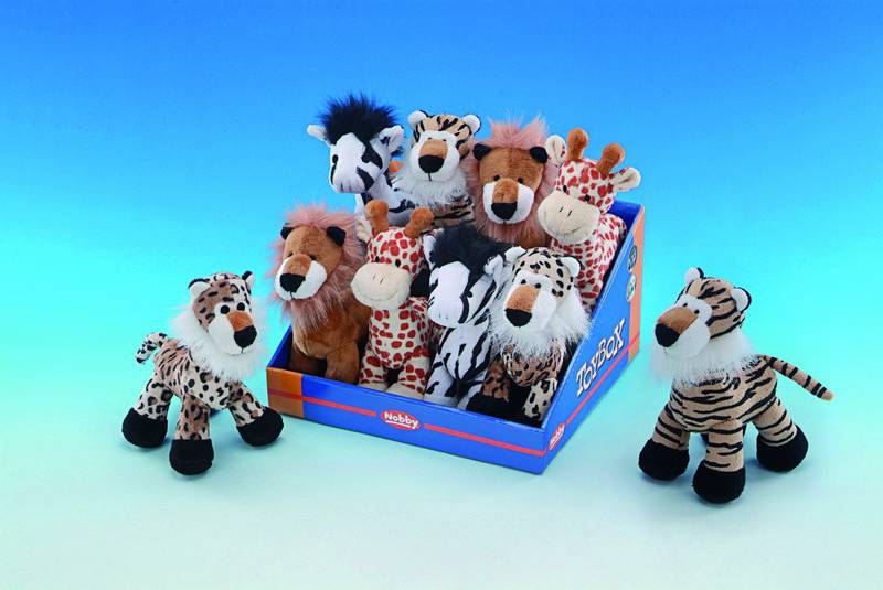 Animale din plus 'SAFARI' pentru câini | Display 10 buc.