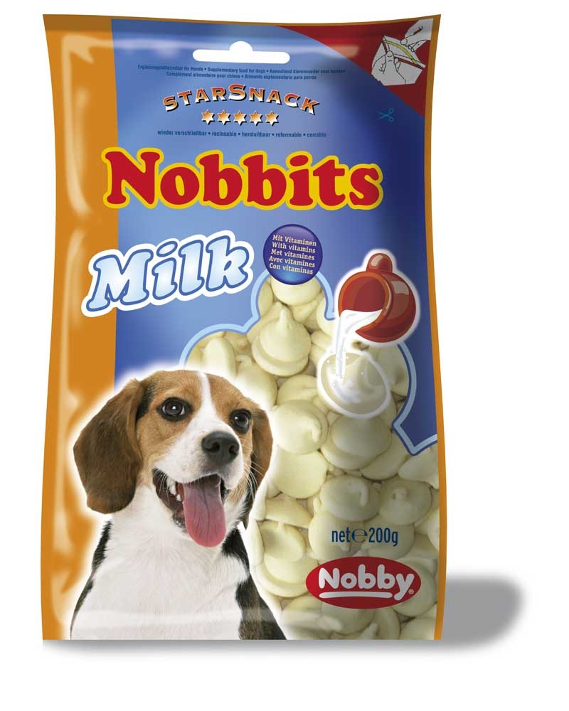 Recompense pentru câini 'NOBBITS MILK' | 200 G