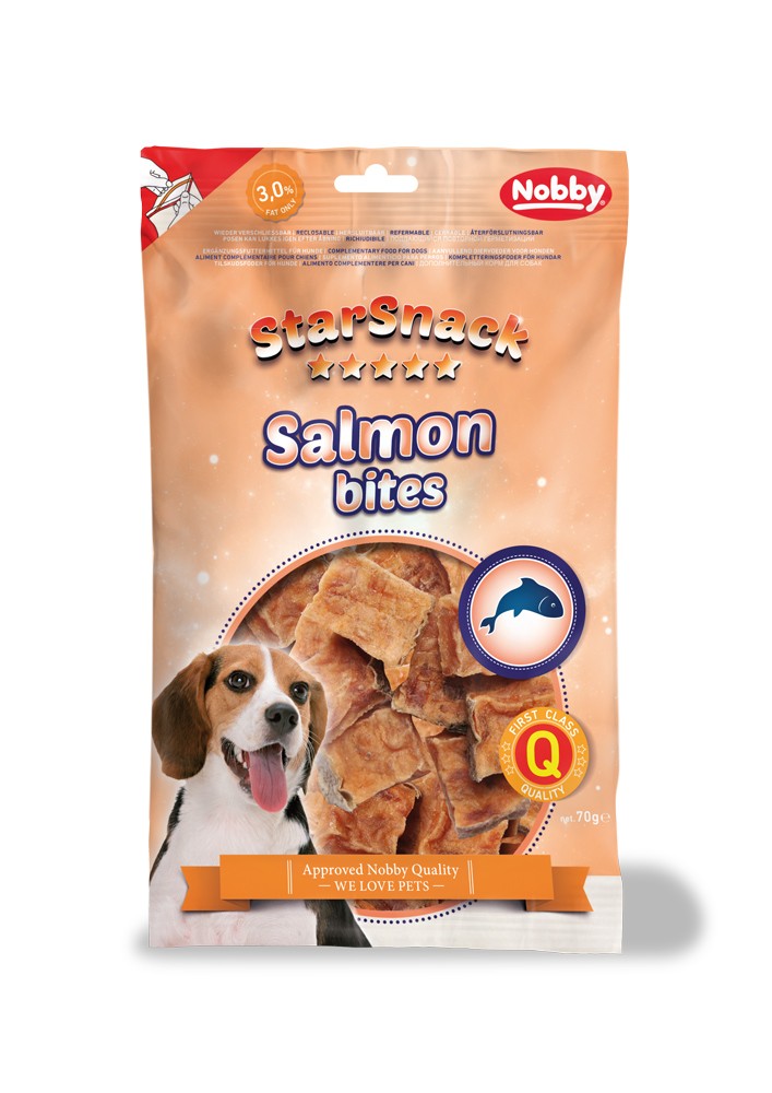 STARSNACK 'BITE DE SOMON', 70 G