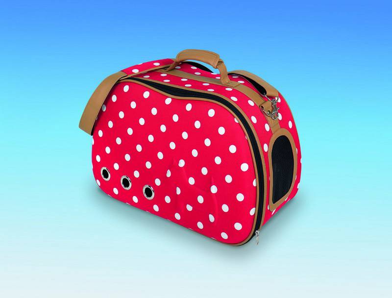 Poșetă 'BELLA' ROȘU 50X20X31 pentru câini